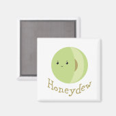 Niedliche Honeydew Magnet (Vorderseite/Rückseite)