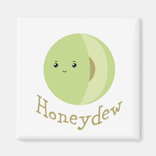 Niedliche Honeydew Magnet (Vorne)