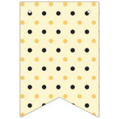 Niedliche Honigbiene minimalistisch Wimpelkette (Erste Fahne)