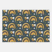 Niedliche Honigbienen Geschenkpapier Set (Vorderseite 3)