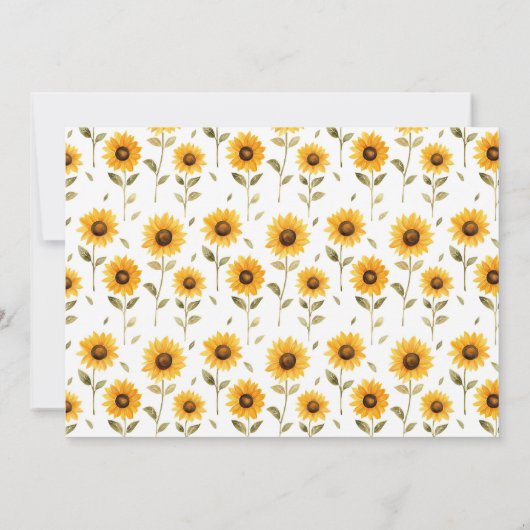 Niedliche Honigbienendusche Dankeskarte (Rückseite)