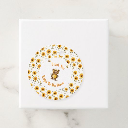 Niedliche Honigbienendusche Geschenkanhänger (Beispiel)