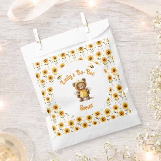 Niedliche Honigbienendusche Geschenktütchen (Ausgeschnitten)