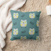Niedliche Hoot Owls Kissen (Decke)
