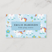 Niedliche Hörner, Kinderspielzentrum, Aktivitätsze Visitenkarte (Vorderseite)