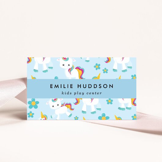 Niedliche Hörner, Kinderspielzentrum, Aktivitätsze Visitenkarte