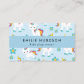 Niedliche Hörner, Kinderspielzentrum, Aktivitätsze Visitenkarte (Vorderseite)