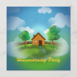 Niedliche Housewarming-Party Einladung
