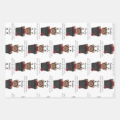 Niedliche Hübsche Enkeltochter Ladybug Kindergebur Geschenkpapier Set (Vorderseite)