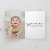 Niedliche Hübsche Enkeltochter Ladybug Kindergebur Karte (Innenseite)