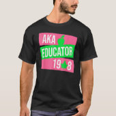 Niedliche Hübsche Erzieher und Lehrerin Aka Educat T-Shirt (Vorderseite)