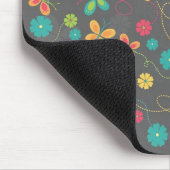 Niedliche, hübsche, mädchenhafte, farbenfrohe Schm Mousepad (Ecke)