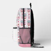 Niedliche Hübsche Pink Girls School Bedruckter Rucksack (Rechts)
