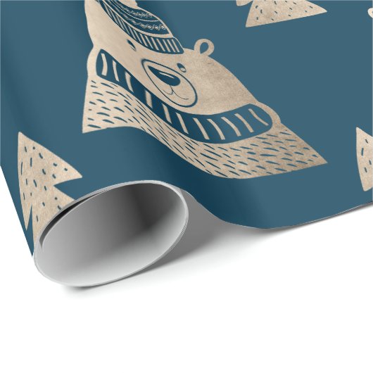 Niedliche hübsche Rose Geschenkpapier (Rolleneckpunkt)