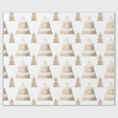 Niedliche hübsche Rose Geschenkpapier (Flach)