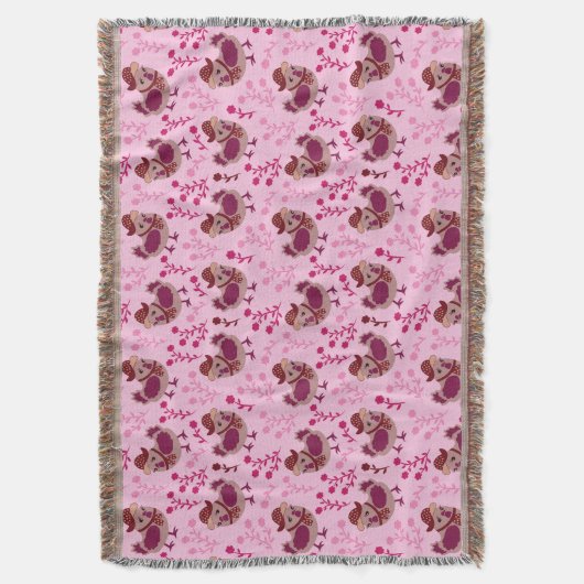 Niedliche Hühner Decke (Vorderseite Vertikal)