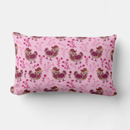 Niedliche Hühner Lendenkissen