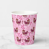 Niedliche Hühner Pappbecher (Links)