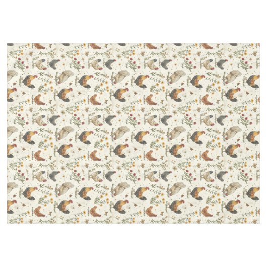 Niedliche Hühner Tischdecke (Vorderseite (Horizontal))