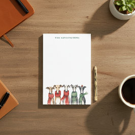 Niedliche Hühner und Hunde im Hund Post-it Klebezettel