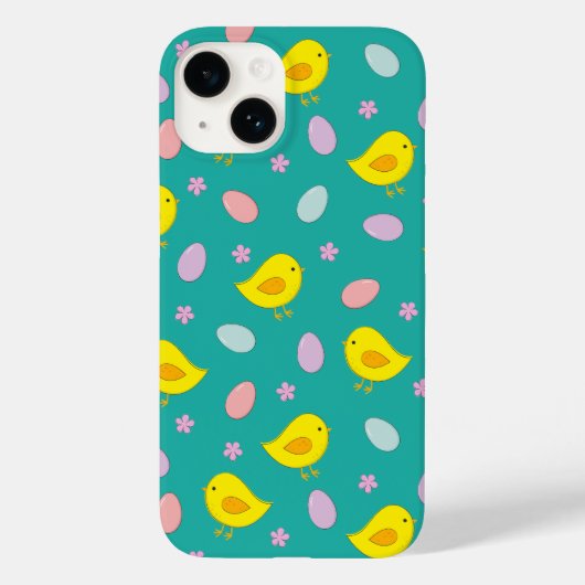 Niedliche Hühnereier Ostermuster Case-Mate iPhone Hülle (Rückseite)