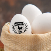 Niedliche Hühnerfarm Frische Wildtiere Gummistempel