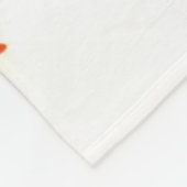 niedliche Hühnerflocken Fleecedecke (Ecke)