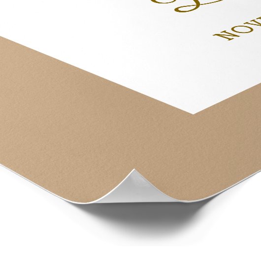 Niedliche Hühnermäuse Kinderdusche Willkommen Poster (Ecke)