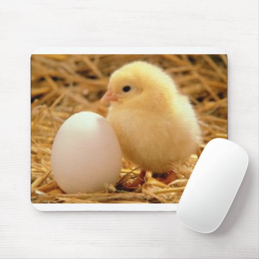 Niedliche HuhnMausunterlage Mousepad (Mit Mouse)