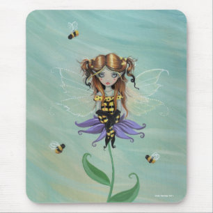 Niedliche Hummel Bee Fairy Mousepad