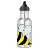 Niedliche Hummel-Biene personalisiert Edelstahlflasche (Rechts)