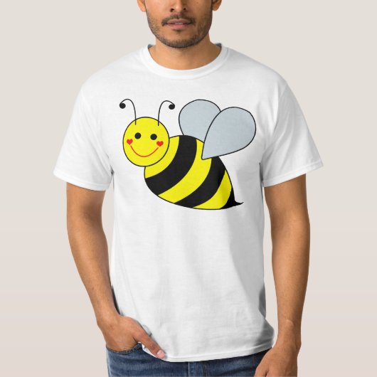 Niedliche Hummel-Biene T-Shirt (Vorderseite)