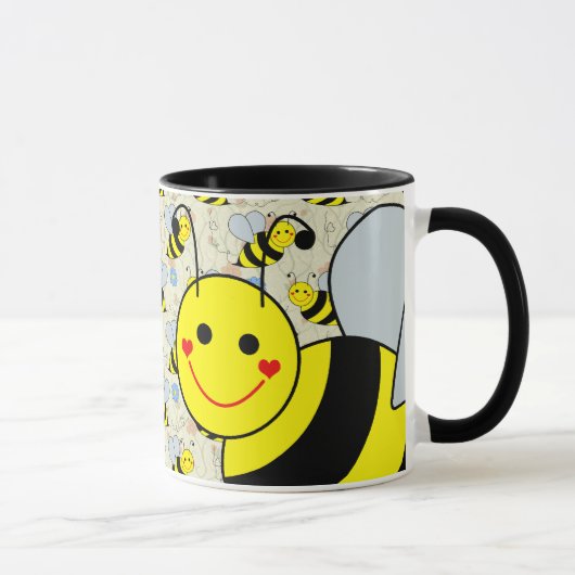 Niedliche Hummel-Biene Tasse (Rechts)