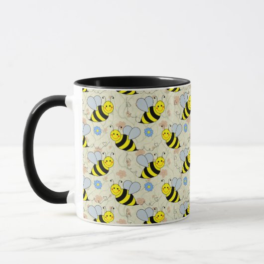 Niedliche Hummel-Biene Tasse (Links)