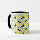 Niedliche Hummel-Biene Tasse (Vorderseite Links)