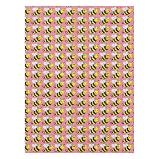 Niedliche Hummel-Biene Tischdecke (Vorderseite)