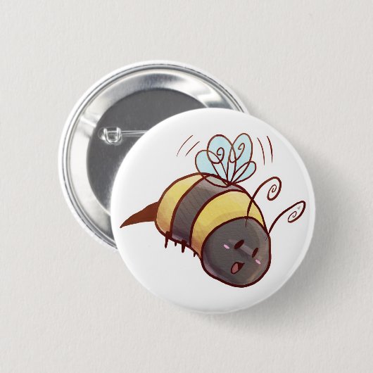 Niedliche Hummel Button (Vorne & Hinten)