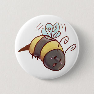 Niedliche Hummel Button