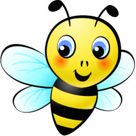 Niedliche Hummel Fotoskulptur Magnet