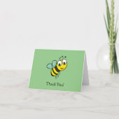 Niedliche Hummel Honey Bee Danke-Card Dankeskarte (Vorderseite)