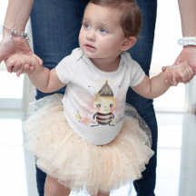 Niedliche Hummel mit Blume und Braunhut