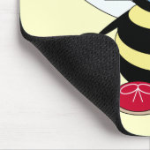 Niedliche Hummel Mousepad (Ecke)