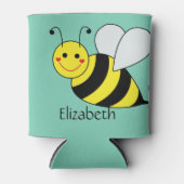Niedliche Hummel Personalisiert Dosenkühler (Vorderseite)