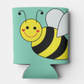 Niedliche Hummel Personalisiert Dosenkühler (Rückseite)