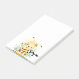 Niedliche Hummel Post-it Klebezettel