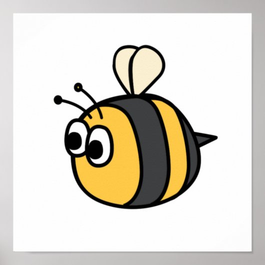 Niedliche Hummel Poster (Vorne)