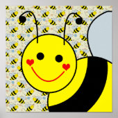 Niedliche Hummel Poster (Vorne)