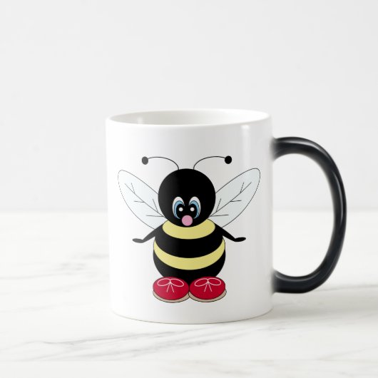 Niedliche Hummel-Tasse Verwandlungstasse (Rechts)