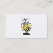 niedliche Hummel Visitenkarte (Rückseite)