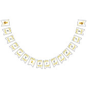 Niedliche Hummel Wimpelkette (Alle)